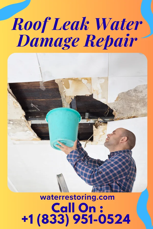 Roof Leak Water Damage Repair in Fairview, KS
